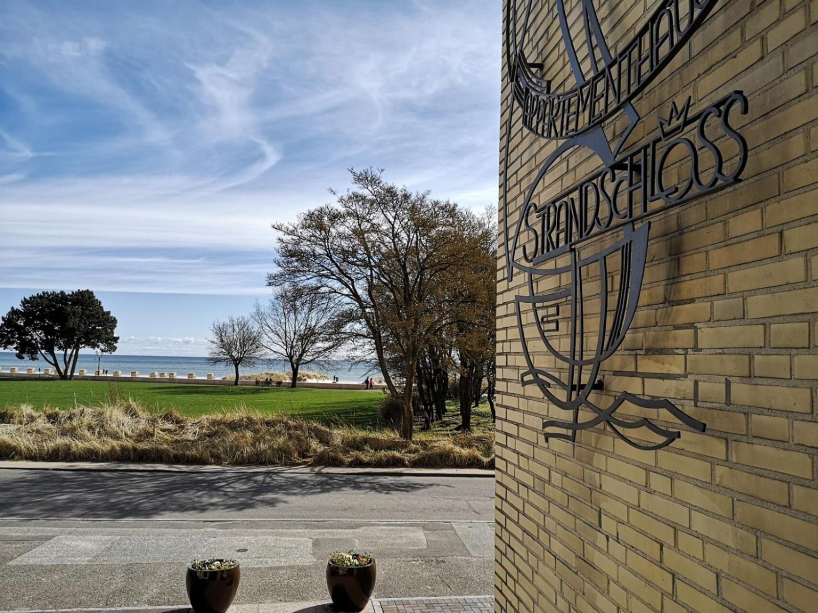 Strandschloss Strandkoje-Ostseeblick Grömitz Εξωτερικό φωτογραφία